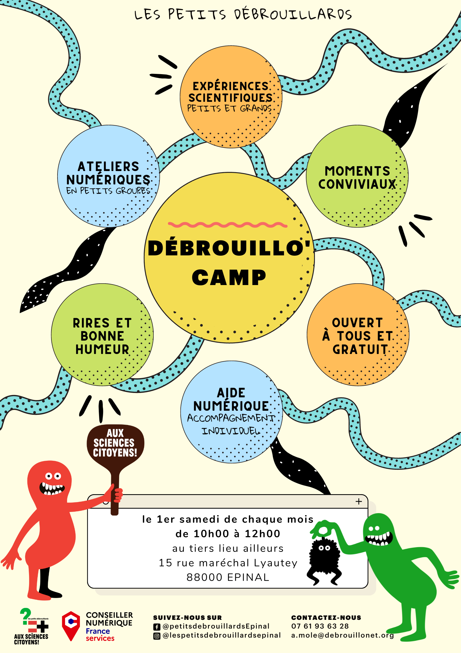 Affiche créée par Luzine Lab