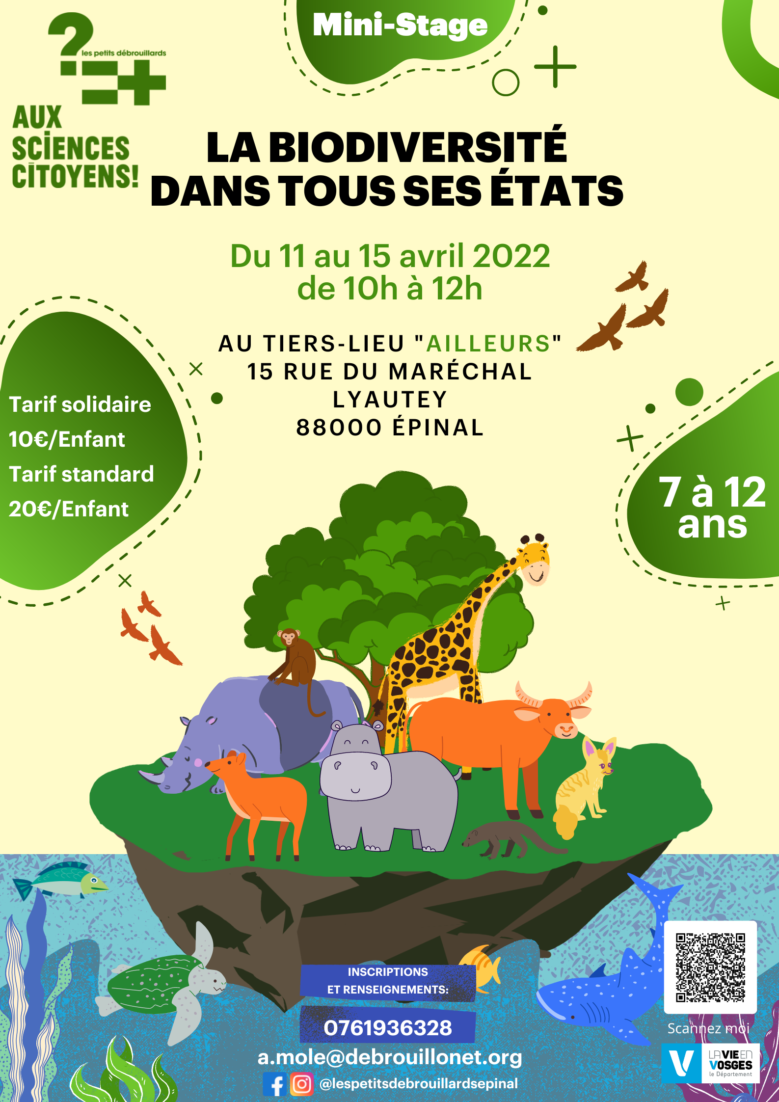 Affiche créée par Luzine Lab