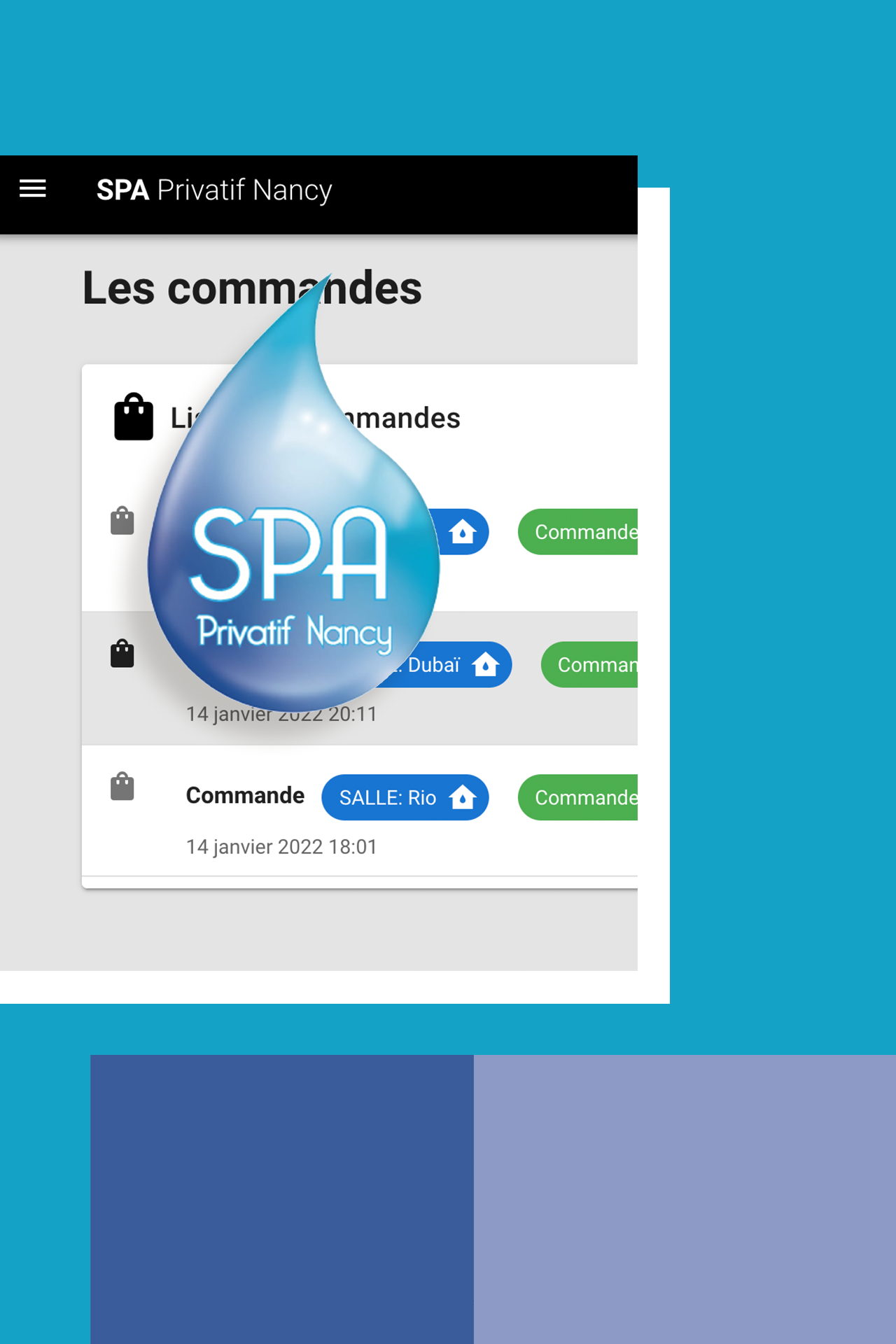 Réalisation SPA Privatif par Luzine Lab